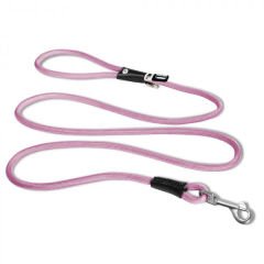 Curli Stretch Comfort Leash Köpek Gezdirme Tasması Pembe Medium 0.8x180 Cm