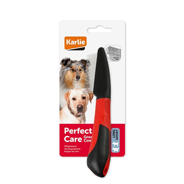 Karlie Döner Uçlu Köpek Tüy Tarağı 21 Cm