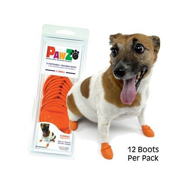 Pawz Köpek Galoşu Xsmall Turuncu
