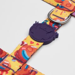 Lindo Dogs Gingerman H Tipi Köpek Göğüs Tasması Turuncu Beden Large