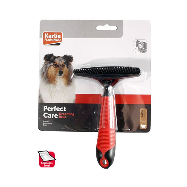 Karlie Döner Geniş Dişli Kıtık Açıcı Köpek Tüy Tarama Fırçası 16x11x5 Cm