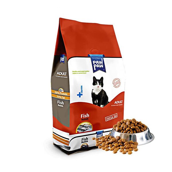 Paw Paw Balıklı Yetişkin Kedi Maması 1.5 Kg