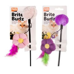 Flamingo Çicekli Kedi Oltası 53 cm