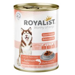 Royalist Gravy Somonlu Yetişkin Konserve Köpek Maması 400 Gr