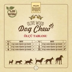 Doggie Doğal Zeytin Ağacı Köpek Çiğneme Oyuncağı Small