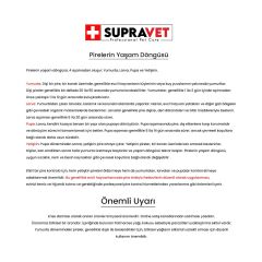 Supravet Küçük Irk Köpek Deri ve Tüy Bakım Yağı; Bit Pire Kene Dış Parazit Ense Damlası 1-10 kg (1 ml)