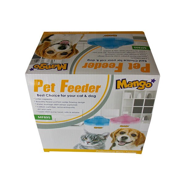 Dophin Kedi ve Köpek İçin Su Sebili Mavi/Pembe