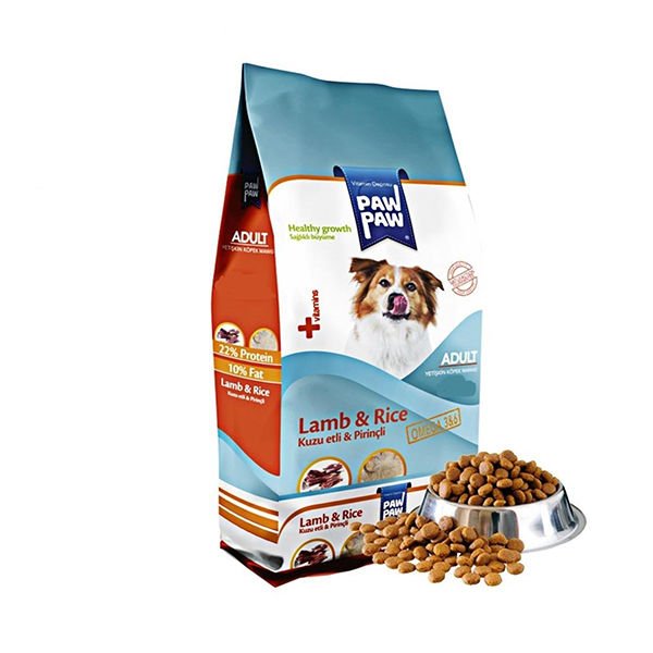 Paw Paw Kuzu Etli Yetişkin Köpek Maması 15 Kg