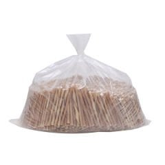 Delibon Deri Orta Boy Burgu Kemik Köpek Ödülü Naturel 5 Kg