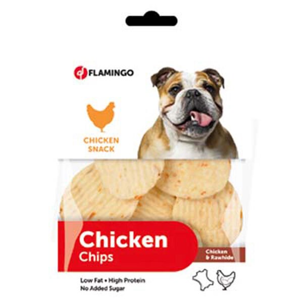 Flamingo Tavuklu Cips Köpek Ödül Maması 85 Gr