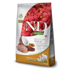 N&D Quinoa Skin Coat Bıldırcın Yetişkin Köpek Maması 2.5 Kg