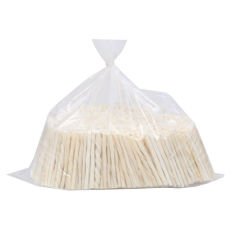 Delibon Deri Orta Boy Burgu Kemik Köpek Ödülü Beyaz 5 Kg