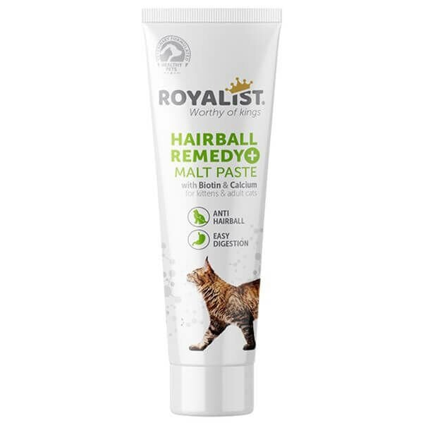 Royalist Biotin ve Kalsiyumlu Tüy Yumağı Önleyici Kedi Macunu 100 Gr