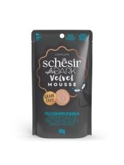 Schesir After Dark Mousse Tavuk Etli ve Bıldırcın Yumurtalı Tahılsız Yetişkin Kedi Konservesi 80 gr