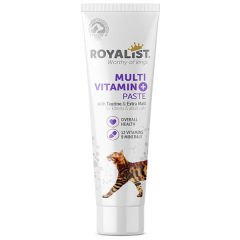 Royalist Taurin ve Mineral Katkılı Kedi Multivitamin Paste 100 Gr