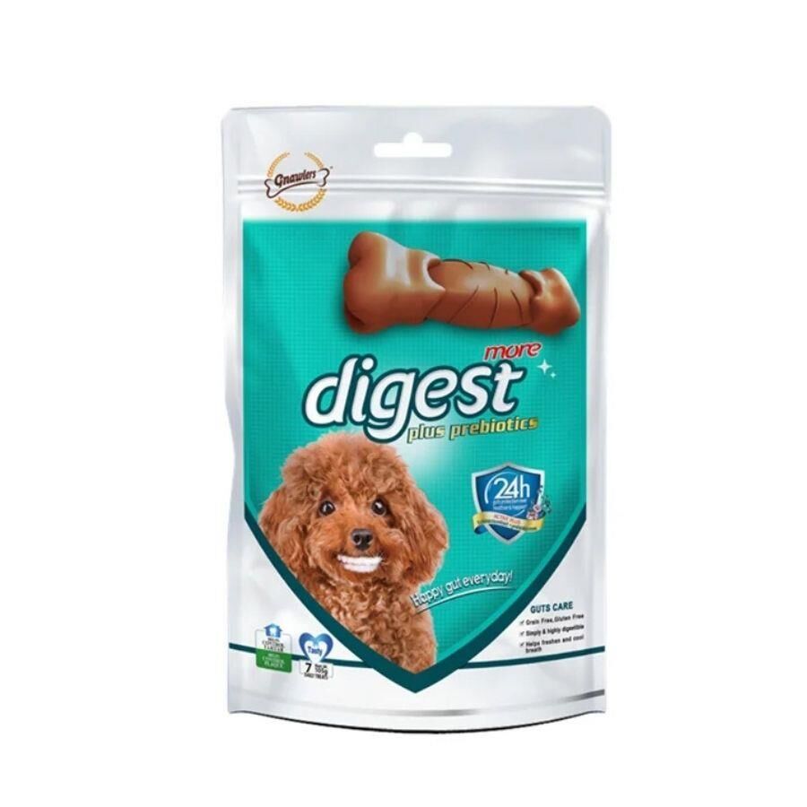 Gnawlers Digest More Probiyotik Destekli Diş Sağlığı Köpek Ödülü 7'li 105 gr
