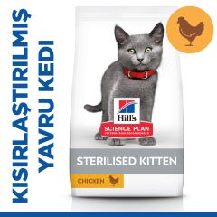 Hill's SCIENCE PLAN Kısırlaştırılmış Tavuklu Yavru Kedi Maması 1,5 kg