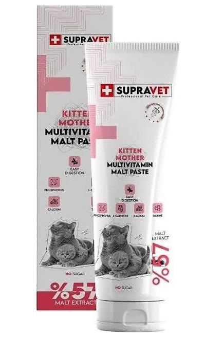 Supravet Kitten & Mother Multi Vitamin Malt Paste 30 gr