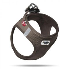 t Köpek Göğüs Tasması Kordon Kahverengi Medium 45-50 Cm