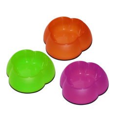 Pawise Plastik Çiçek Şekilli Köpek Mama Kabı 700 Ml