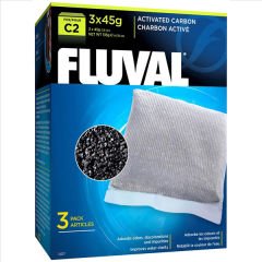 Fluval C2 Akvaryum Filtre Karbonu 3 Adet 45 Gr
