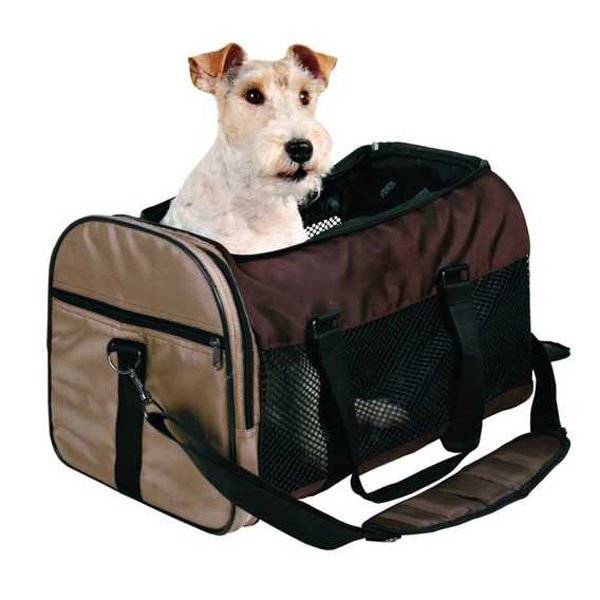Trixie Fileli Köpek Taşıma Çantası Kahverengi 31x32x52 Cm