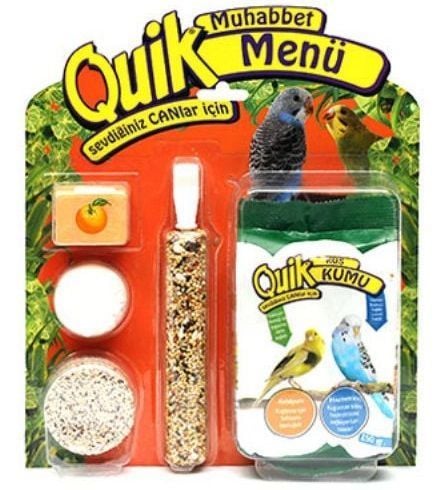 Quik Muhabbet Kuşu Menü Set