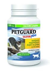 Petguard Magnezyum Fosfor ve Çinkolu Kalsiyum Kedi Tableti 150 Adet