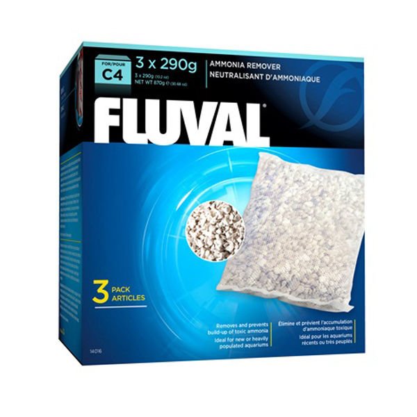 Fluval C4 Akvaryum Amonyak Giderici 3 Adet 290 Gr