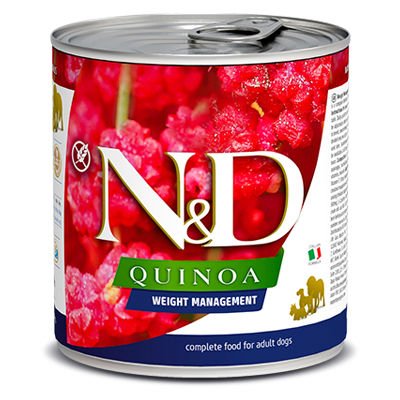 N&D Quinoa Weıght Kuzu ve Enginar Rezene Köpek Konservesi 285 gr