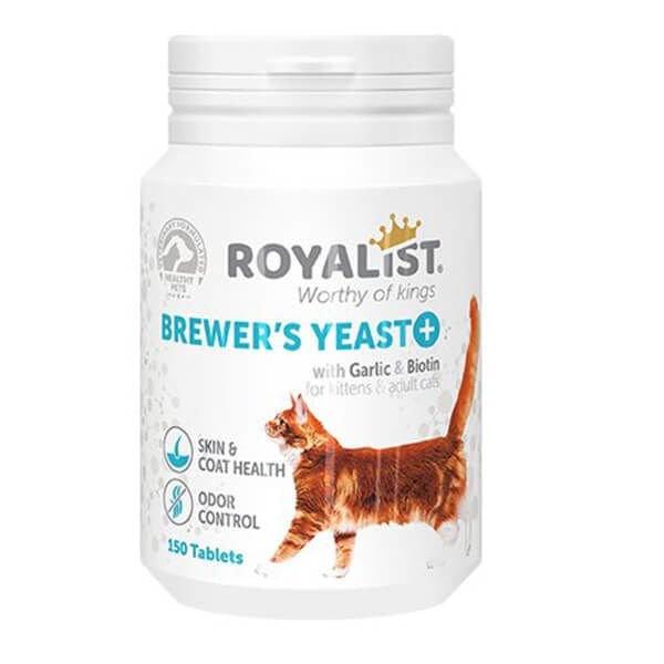 Royalist Brewers Yeast Deri Tüy Sağlığı ve Koku Giderici Kedi Tableti 150 Adet
