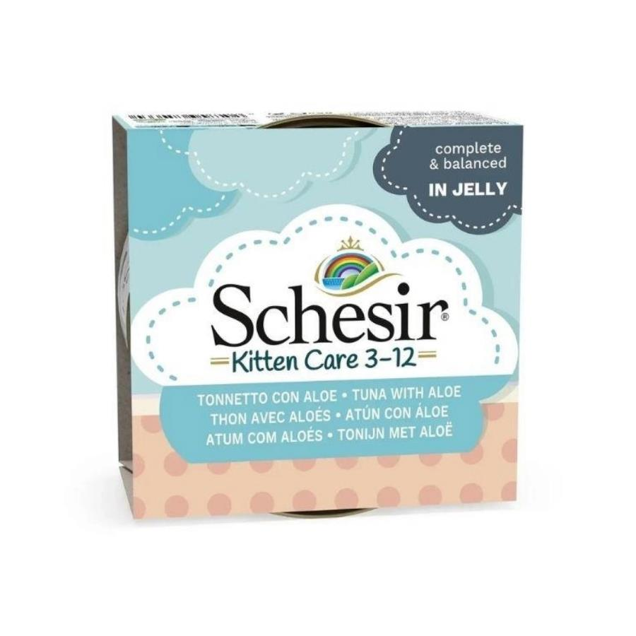 Schesir Ton Balıklı Aloeveralı Yavru Kedi Konservesi 85 gr