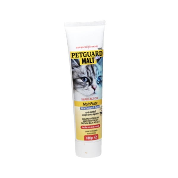 Petguard Malt Plus Kediler İçin Tüy Yumağı Önleyici Macun 100 Gr