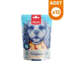 Wanpy Bisküvi Üzeri Tavuk Sargılı Köpek Ödül Maması 100 Gr