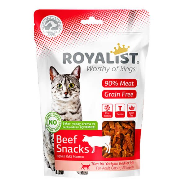 Royalist Tahılsız Biftekli Yumuşak Kedi Ödül Maması 80 Gr