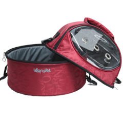 Leon Pet Ufo Çok Fonksiyonlu Köpek Taşıma Çantası Kırmızı 40x40x40 Cm