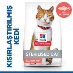 Hill's SCIENCE PLAN Somonlu Kısırlaştırılmış Yetişkin Kedi Maması 3 kg