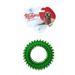 Natura Plastik Dikenli Halka  Köpek Oyuncak 10 Cm