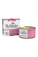 Schesir Ton Balıklı ve Tavuklu Naturel Kedi Konservesi 85 gr