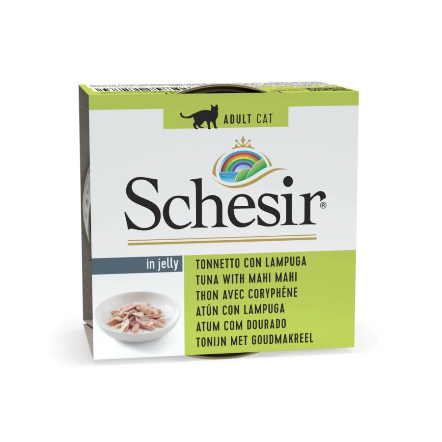 Schesir Jöle İçinde Ton Balıklı ve Mahi Mahili Kedi Konservesi 85 gr