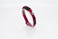 Tailpetz Kilitli Çıngıraklı Ayarlanabilir Kedi Boyun Tasması Kırmızı 22-30 Cm