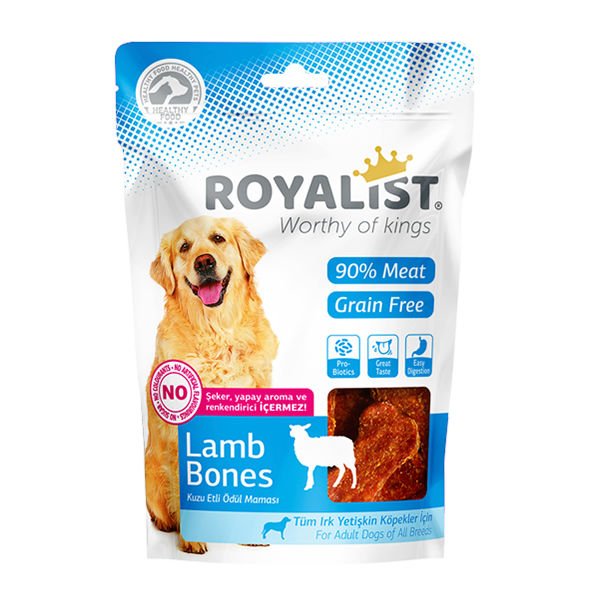 Royalist Tahılsız Kuzu Etli Yumuşak Köpek Ödül Maması 80 Gr