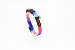 Tailpetz Kilitli Çıngıraklı Ayarlanabilir Kedi Boyun Tasması Wave 22-30 Cm