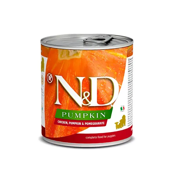 N&D Pumpkin Tavuklu Yavru Konserve Köpek Maması 1 Adet 285 Gr