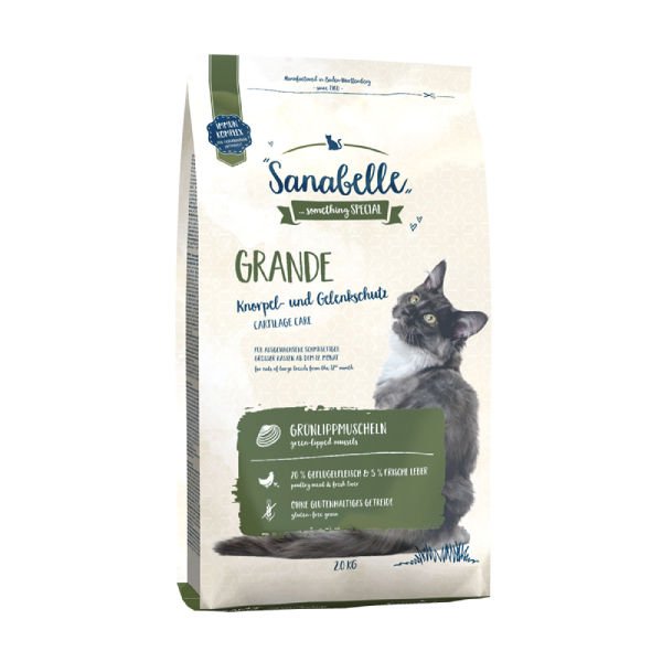 Sanabelle Grande Tahılsız Taze Kümes Hayvanlı Yetişkin Kedi Maması 2 Kg