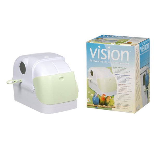 Hagen Vision Kuş Plastik Yavruluğu Beyaz/Yeşil