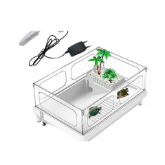 Sobo Plastik Kaplumbağa Bahçesi Lambalı 38x27x18cm
