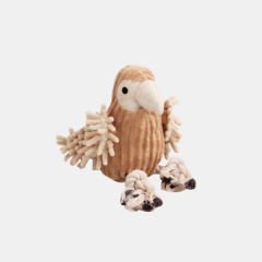 Pawise Dog Molar Toy Bird Köpek Oyuncağı Kahverengi