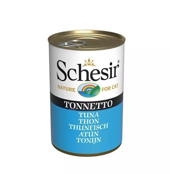 Schesir Jöle İçinde Ton Balıklı Yetişkin Konserve Kedi Maması 1 Adet 140 Gr