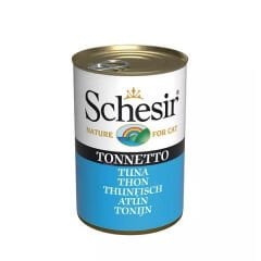 Schesir Jöle İçinde Ton Balıklı Yetişkin Konserve Kedi Maması 1 Adet 140 Gr